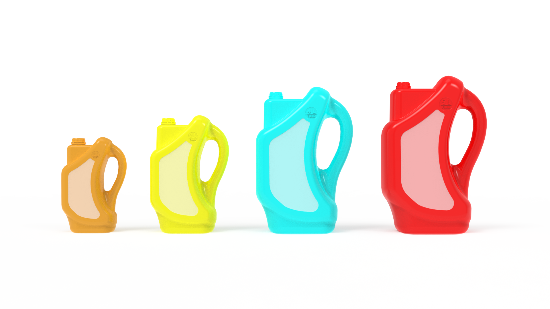 Automobile Engine Oil Bottle Design